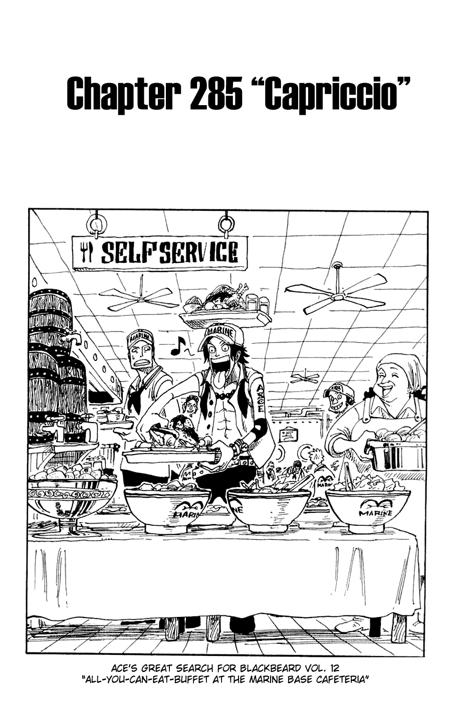 One Piece, Chapter 285 image 01